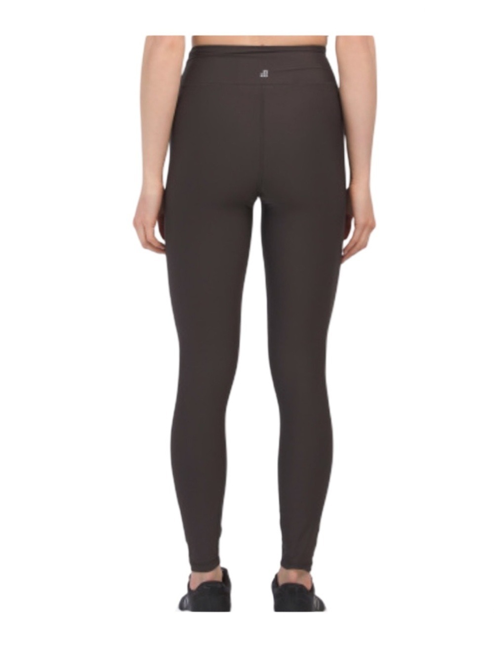 WeWoreWhat Lace Up Chocolate Black Leggings NWT Size XS - Picture 2 of 5